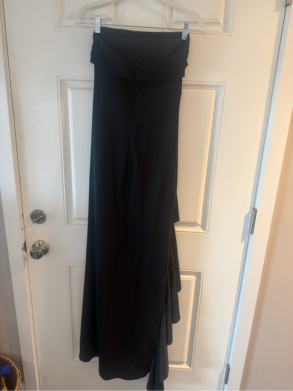 Strapless Ruched Ruffled Maxi Dress - Picture 3 of 3